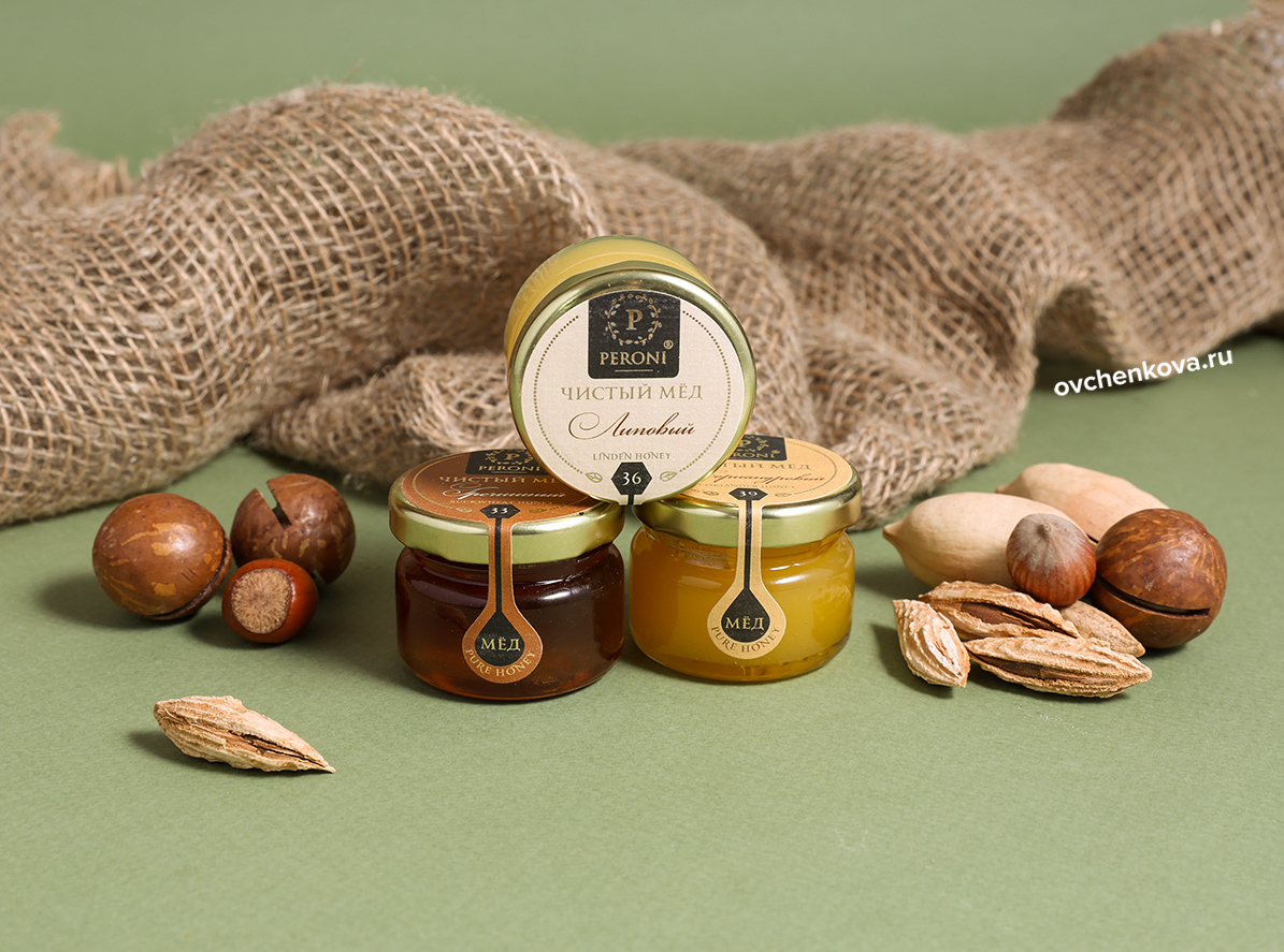 бизнес подарок Медово-ореховое ассорти