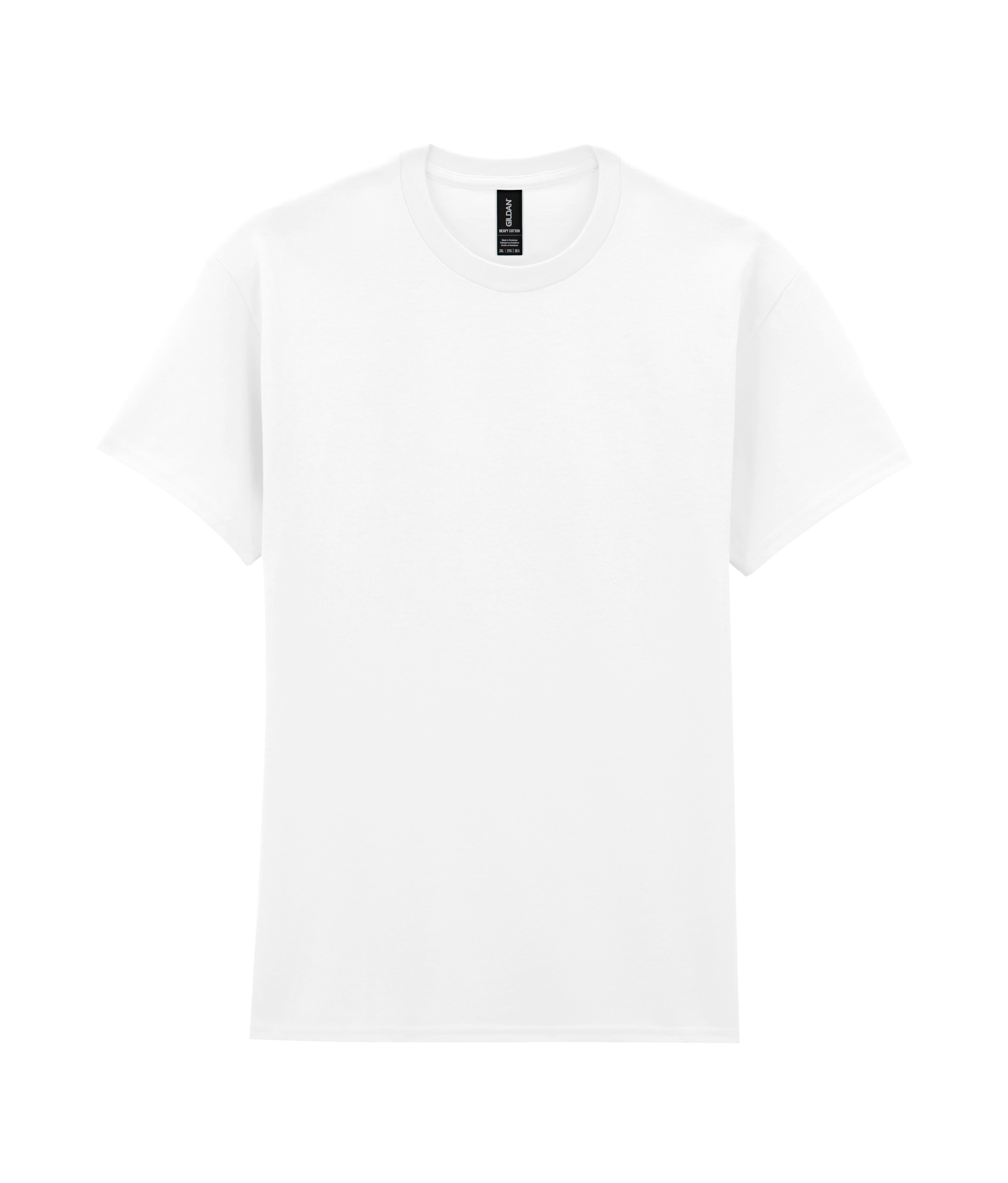 Футболка HEAVY COTTON, БЕЛЫЙ S