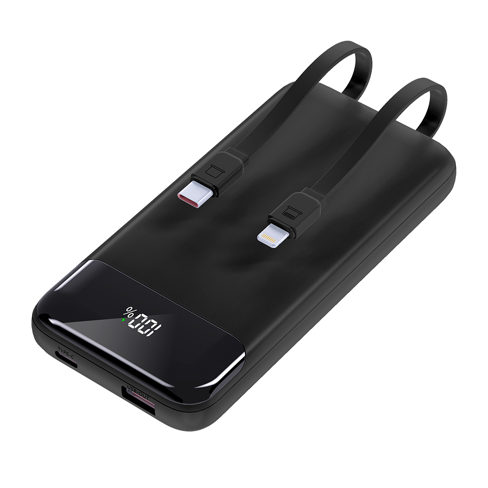 Внешний аккумулятор Nero с быстрой зарядкой (до 22,5W), 10000 mAh, белый