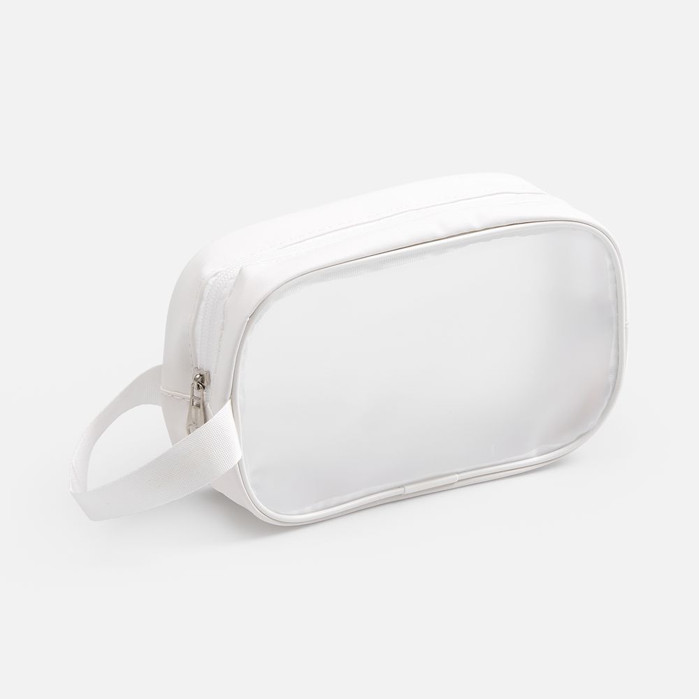 Влагостойкая косметичка Aquanko, белая