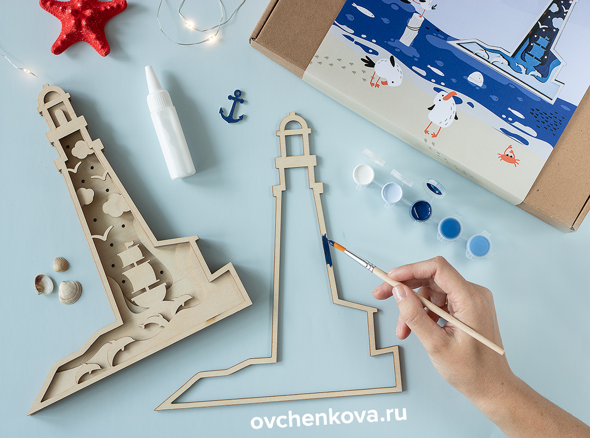 корпоративный подарок для детей Маяк