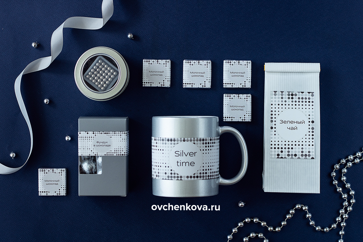 бизнес подарок Silver time