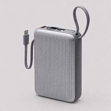 Внешний АКБ NRG Turbo Cable 10000 mAh, 22,5Вт