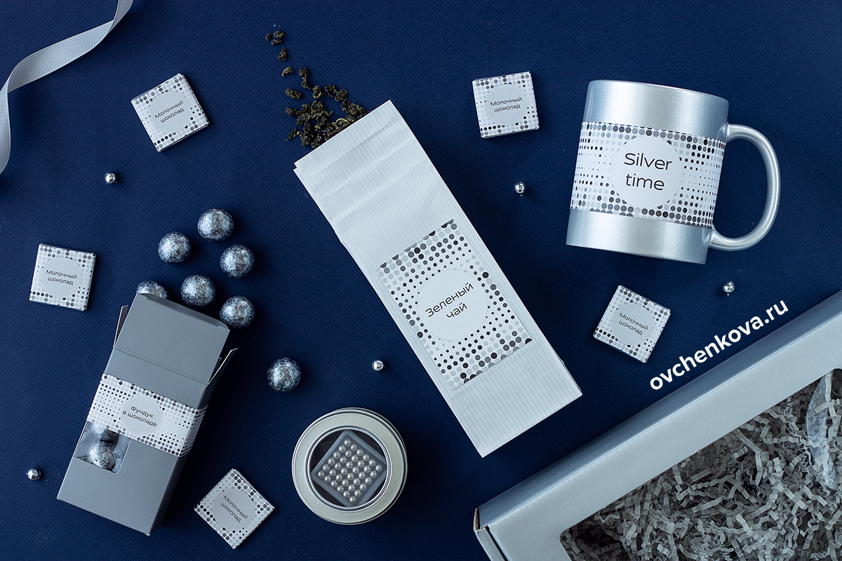 бизнес подарок Silver time