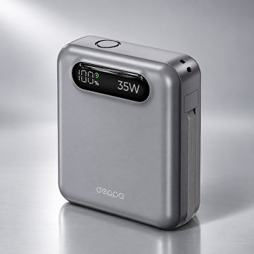 Внешний АКБ NRG Turbo Cable 10000 mAh, 35Вт