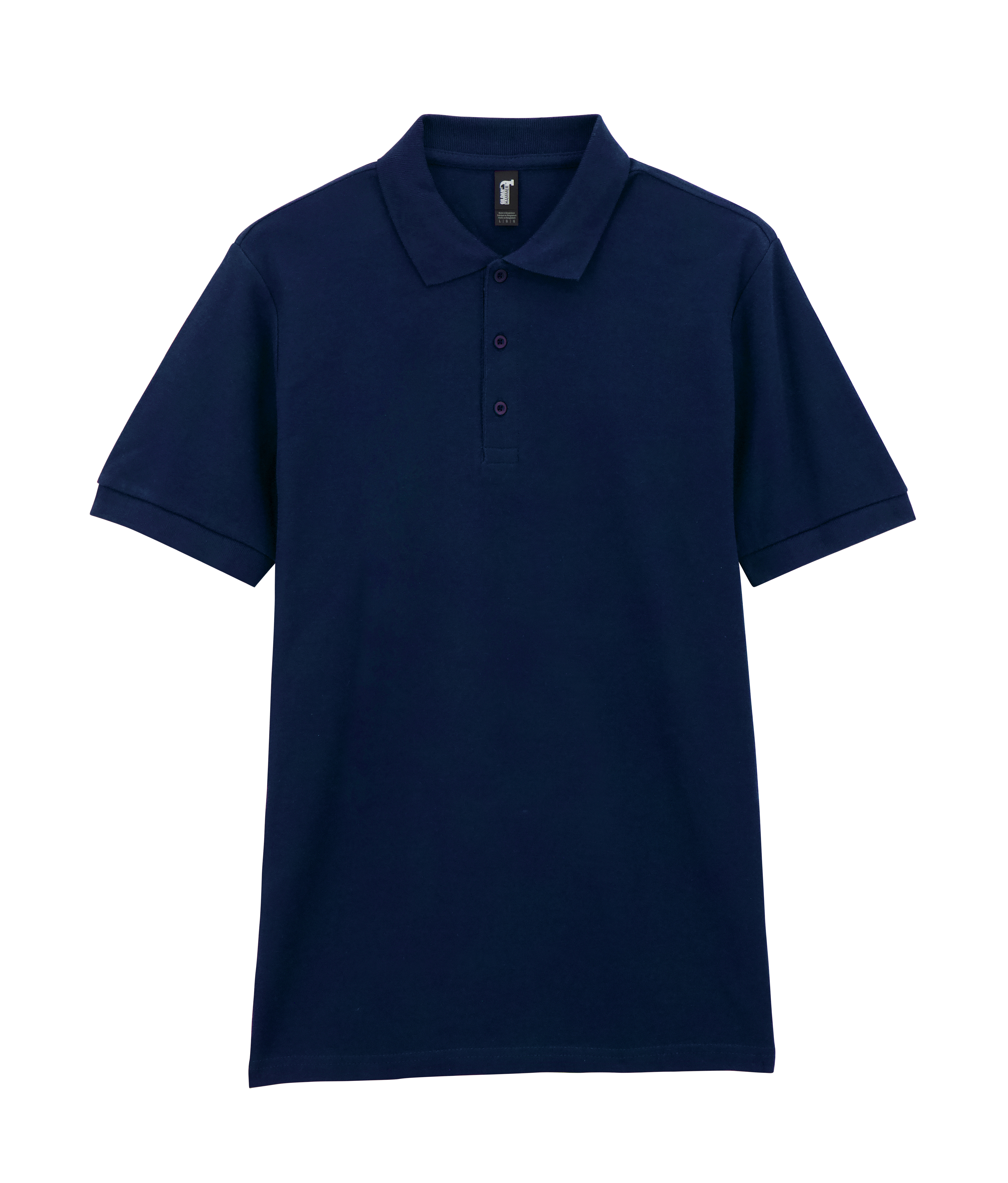 Футболка поло PREMIUM COTTON ADULT DOUBLE PIQUE, БЕЛЫЙ S