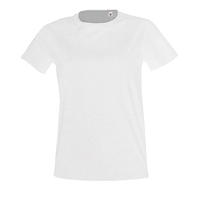 Футболка женская Imperial Fit Women, черный меланж