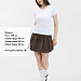 Футболка женская с круглым вырезом Lady 220 белая