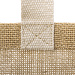 Сумка Jute джутовая с широким дном и карманом